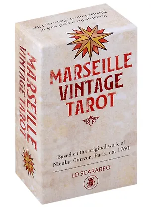Книга Marseille Vintage Tarot (78 Cards with Instructions) ()
