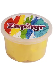 Кинетический пластилин, Zephyr, Зефир Солнечный Цып желтый, 150гр.