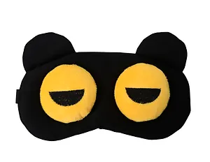 Маска для сна Мордочка с объемными прищуренными глазами (плюш) (пакет) (12-37132-202505-S50) (Lafilaf)