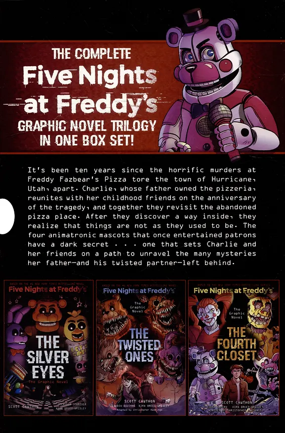 Книга Five Nights at Freddys. Graphic Novel Trilogy Box Set (комплект из 3-х книг) () — 3