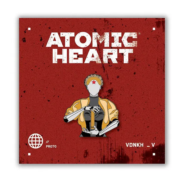Значок металлический. Atomic Heart. Близняшка 3039306 — 2
