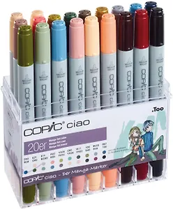 Набор маркеров Copic Ciao "Любовь", 20 цветов