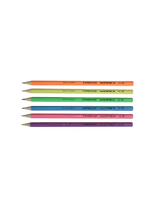 Карандаш Staedtler, Wopex Neon, чернографитный HB, в ассортименте 234902