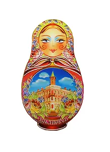 ГС Магнит Ульяновск Матрешка Дом Гончарова (7,5см) (дерево)