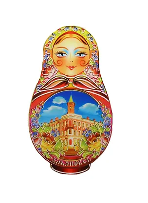 ГС Магнит Ульяновск Матрешка Дом Гончарова (7,5см) (дерево) 2499105