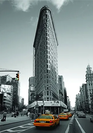 3D Постер Желтое такси (2535EU3DB19) (25х35) 2390418