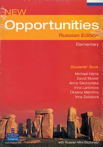 New Opportunities: Russian Edition: Elementary: Students Book+Mini-Dictionary