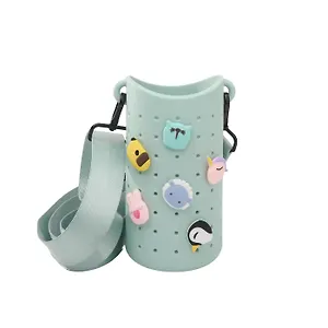 Силиконовый чехол для бутылки Asobu Зеленый цвет (69775)