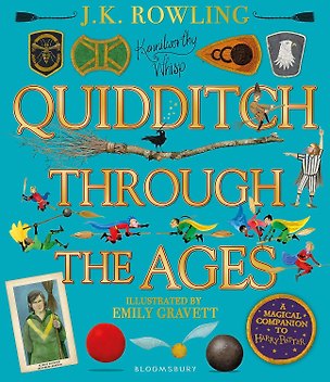 Книга Quidditch Through the Ages - Illustrated Edition (J. K. Rowling) Квиддич сквозь века - иллюстр. издание (Джоан Роулинг) / Книги на английском языке (Джоан Кэтлин Роулинг)