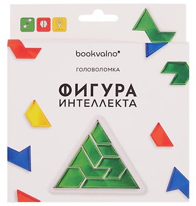 Головоломка «Фигура интеллекта», зелёная