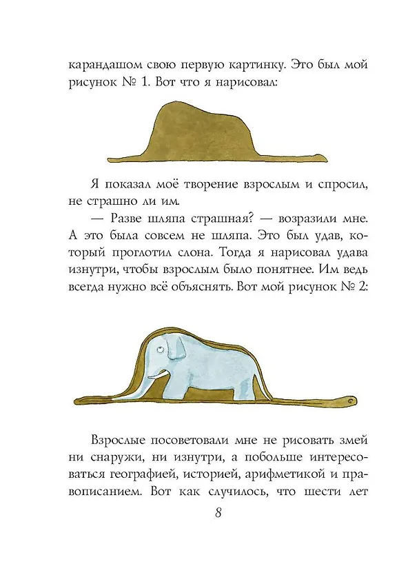 Книга Маленький принц (рис. автора) (Антуан де Сент-Экзюпери) — 12