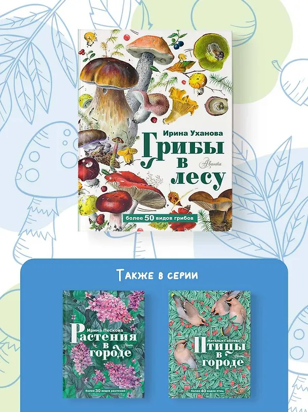 Книга Грибы в лесу (Ирина Уханова) — 8
