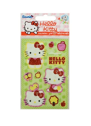 Блестящие наклейки Яблоко (HKG02) 2362759