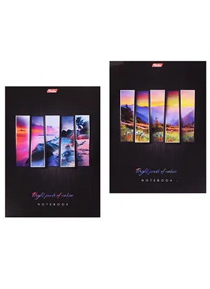 Блокнот А5 40 листов клетка "Яркие краски природы" 240982