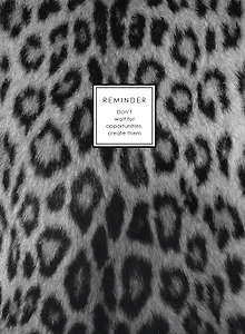 Книга для записей А4 100л кл. "FANTASY. Снежный барс" 7БЦ, глянц.лам, сшитый блок, офсет