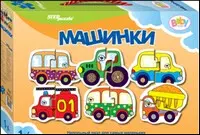 Пазл Напольный пазл-мозаика Машинки (Baby Step) (малые) Step puzzle — 2347721 — 1