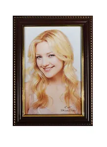 Фоторамка пластик 10*15 "Коричневая с желтым", Xianju Maojia Crafts Factory