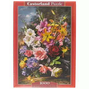 Пазл Castorland 1000 эл. 68*47см. Ваза с цветами C-103607 — 2576764 — 1