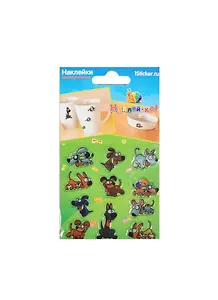 Наклейка декоративная леденцовая 3 Собаки 1 (70х120) (Наклей-ка) (упаковка)