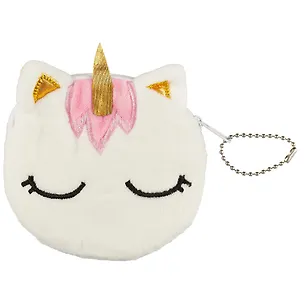 Косметичка-кошелек Кошка-единорог (10 см) (текстиль) (12-00702-013) 2646155