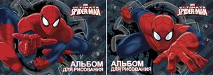 Альбом для рисования 20л А4 "Spider-man" склейка, выб.УФлак, ассорти, Disney — 228064 — 1