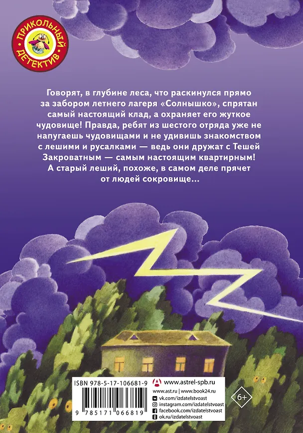 Книга Каникулы Теши Закроватного. Теша в поисках клада (Наталья Филимонова) — 2