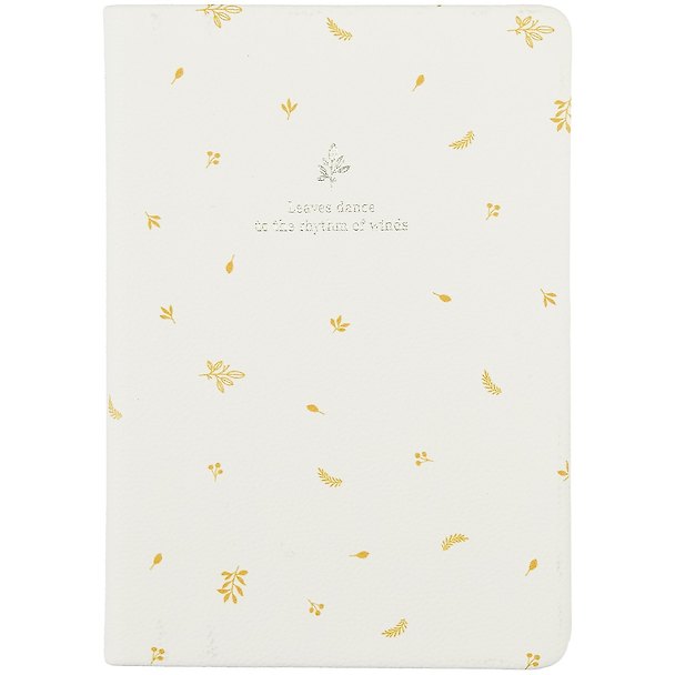 Ежедневник недатированный «Forest» А6, белый, 96 листов, экокожа, InFolio 260368 — 1