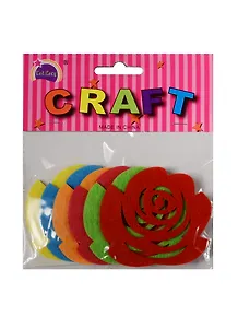 Наборы из фетра в пакете с хедером.  Розочки (11-21136-14)