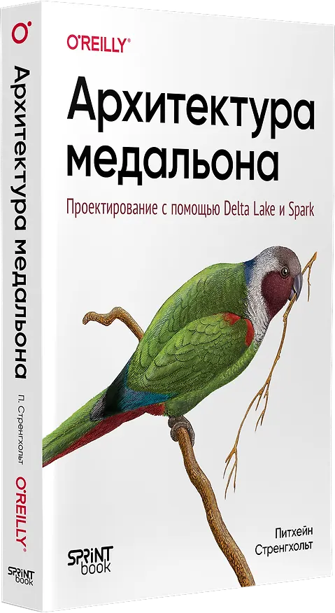 Книга Архитектура медальона. Проектирование с помощью Delta Lake и Spark (Питхейн Стренгхольт) — 2