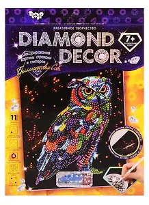 Набор для творчества ДАНКО-ТОЙС Diamond Сова