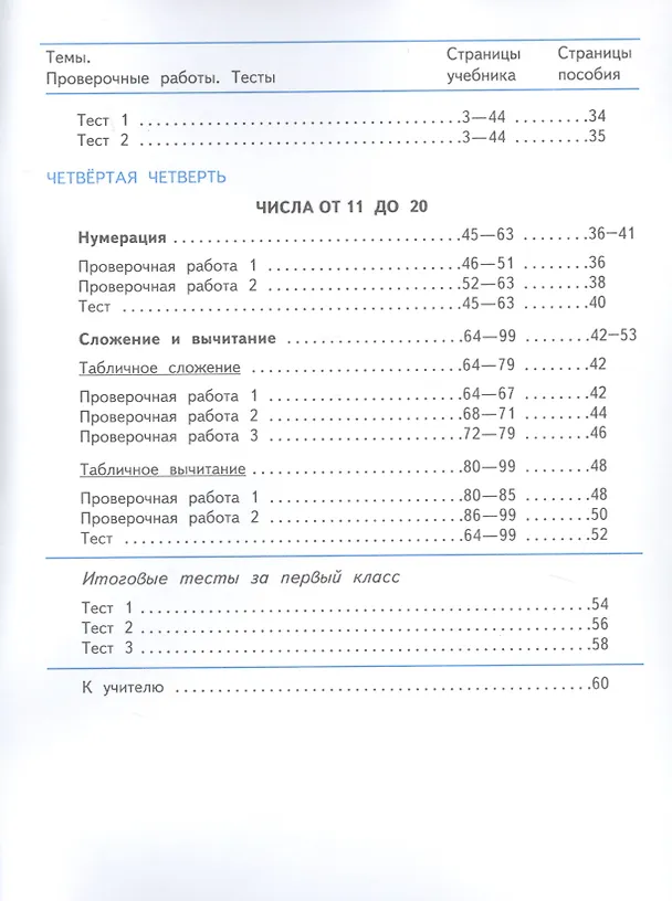 Книга Математика. 1 класс. Проверочные работы (Светлана Волкова) — 3