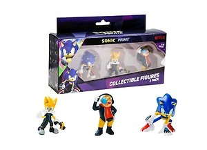 Sonic Prime фигурка 3 шт в коробке с окном: вид 2, (5х22х13), (SON2021-B)