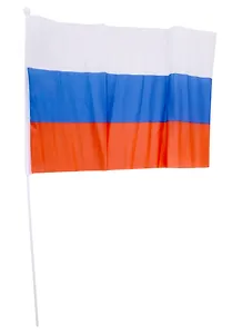 Флаг из полиэстера с держателем из полипропилена 30*45 см