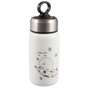 Бутылка Играющий котик (керамика) (300 мл) (12-07501-A255-10)