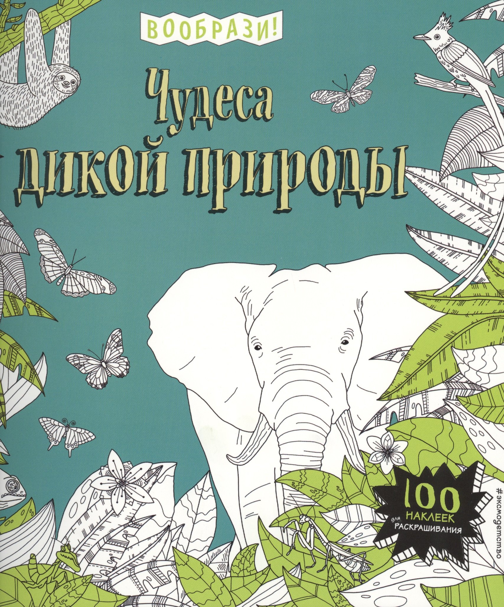 

Чудеса дикой природы (+ наклейки для раскрашивания)