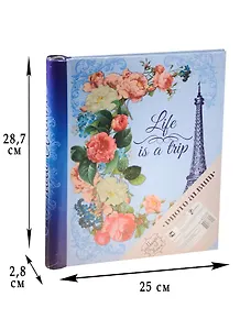 Фотоальбом Апрельский париж 24*29см 10л, картонная обложка 41278