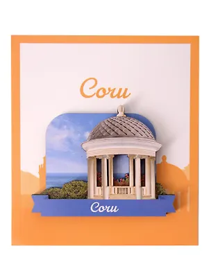 Сувенирный магнит Ротонда (Сочи) (дерево) (СчРтд1) 3141778
