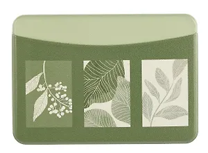 Чехол для карточек горизонтальный Листья (ДКГ2024-153)