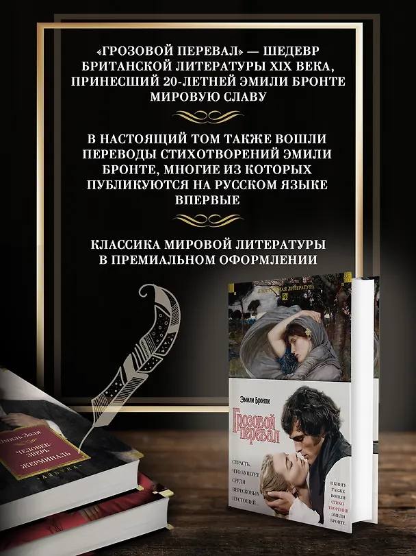 Книга Грозовой перевал. Стихотворения (Эмили Джейн Бронте) — 7