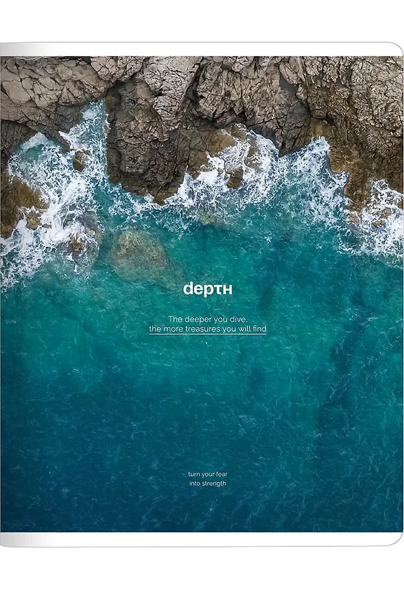 Тетрадь общая «Ocean. Глубина», 48 листов в клетку, А5 - Be Smart 3085138 — 1