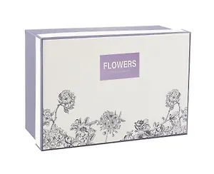 Коробка подарочная "Flowers" 18*12*7, жен., картон