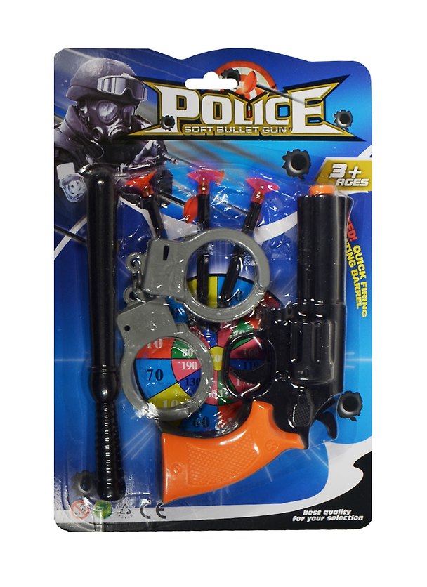 Игровой набор Полиция (007-3) (C256-H16011) (190776) (3+) (блистер) (в кор. 2х120шт) 2496046 — 1