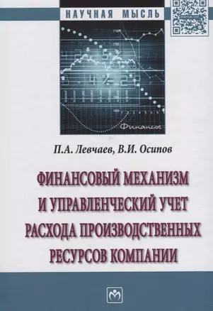 Финансовый механизм и управленческий учет расхода производственных ресурсов компании — 2626195 — 1