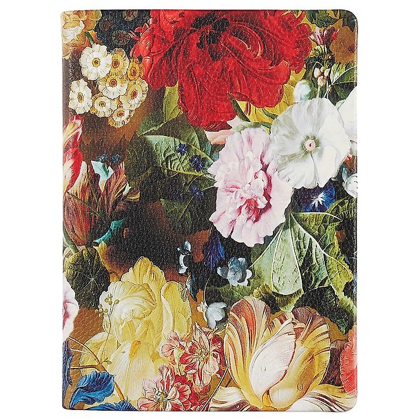 Ежедневник недатированный «Floria» А6+, 96 листов, экокожа, InFolio 242295 — 1