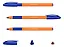 Ручка шариковая Erich Krause, U-109 Orange Stick&Grip, Ultra Glide Technology, синяя 1 мм — 2928641 — 2