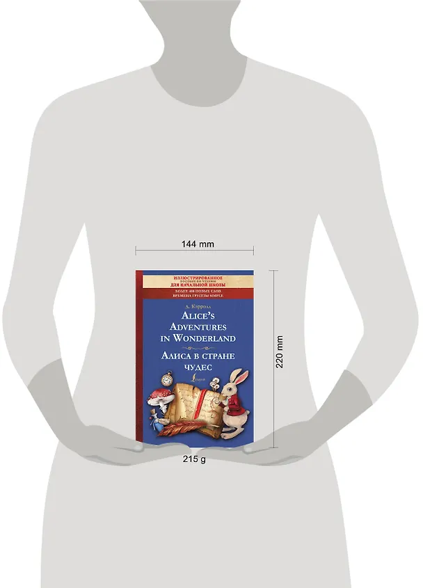 Книга Alice's Adventures in Wonderland = Алиса в стране чудес: иллюстрированное пособие для чтения (Льюис Кэрролл) — 5