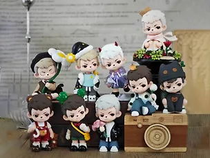 Коллекционная фигурка Цветущая жизнь, серии Райан TNT Space, высота 9-12см, Blind Box, 12-T3012-14 3143664