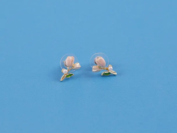 Сережки "Букеты", латунь, Lafilaf 3104706 — 3