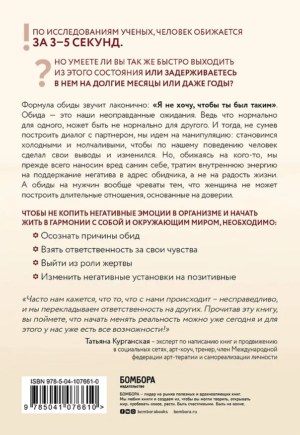 Книга Обиды на мужчин. Как невысказанные эмоции влияют на женское здоровье (Елена Тарарина) — 2