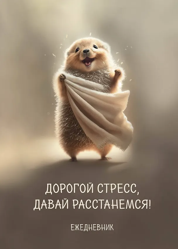 Планер недат. А4 36л "Дорогой стресс, давай расстанемся" скоба, вертик. 3005582 — 1